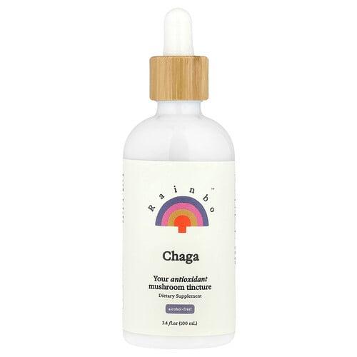 레인보 Rainbo, 차가버섯, 알코올 무함유, 100ml(3.4fl oz)