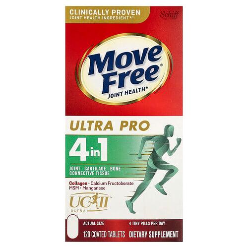 쉬프 Schiff, Move Free® 관절 건강, 울트라 프로, 코팅 정제 120정