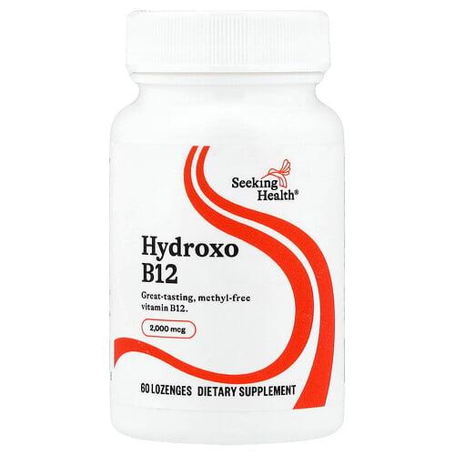 Seeking Health, Hydroxo B12, 2,000mcg, 사탕 정제 60정 상품 이미지