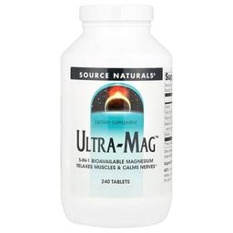 소스 네츄럴 Source Naturals, Ultra-MAG™, 240정