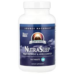 소스 네츄럴 Source Naturals, 뉴트라 슬립, 100 정