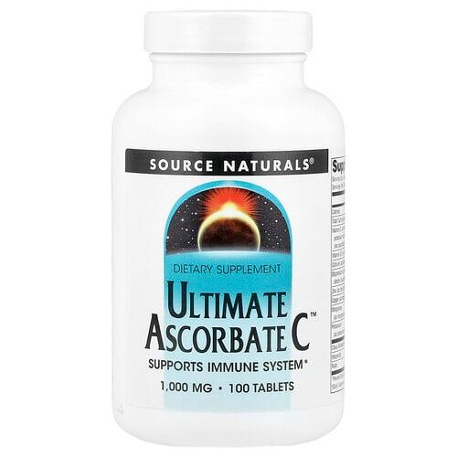소스 네츄럴 Source Naturals, Ultimate 아스코베이트 C™, 100정 상품 이미지