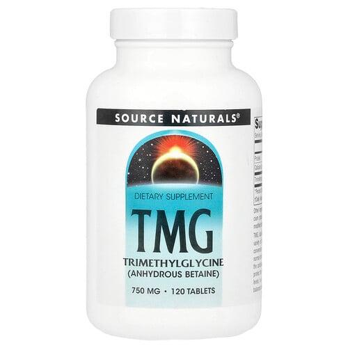 소스 네츄럴 Source Naturals, TMG, 120정