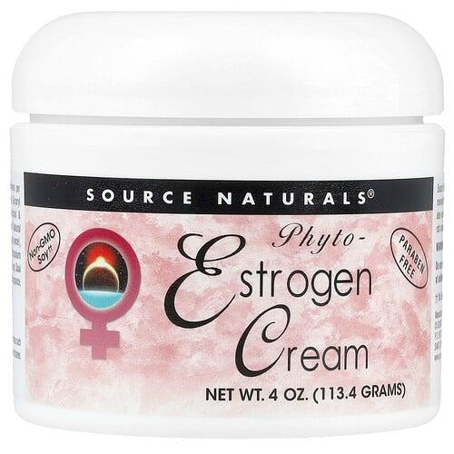소스 네츄럴 Source Naturals, 피토에스트로겐 크림, 113.4g(4oz)