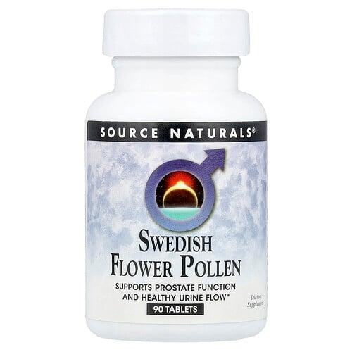 소스 네츄럴 Source Naturals, 스웨덴 꽃 폴렌, 90 정 상품 이미지