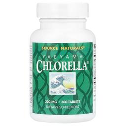 소스 네츄럴 Source Naturals, Yaeyama Chlorella®, 300정(1정당 20mg)