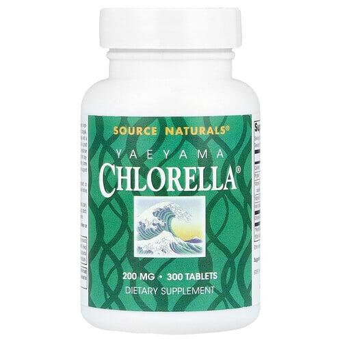 소스 네츄럴 Source Naturals, Yaeyama Chlorella®, 300정(1정당 20mg)