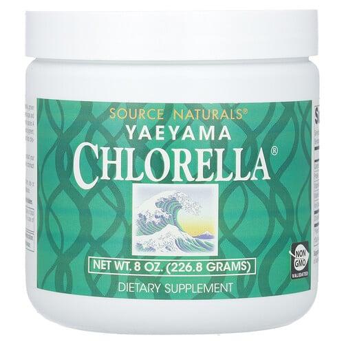 소스 네츄럴 Source Naturals, Yaeyama Chlorella®, 226.8g(8oz) 상품 이미지