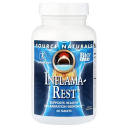 소스 네츄럴 Source Naturals, Inflama-Rest™, 60정