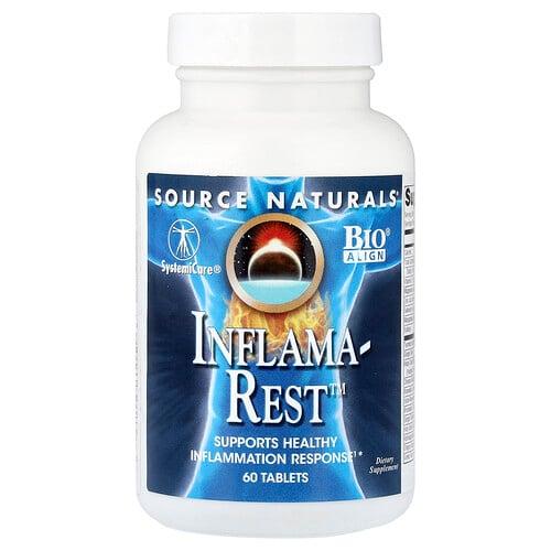 소스 네츄럴 Source Naturals, Inflama-Rest™, 60정