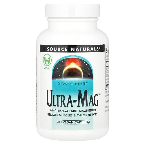 소스 네츄럴 Source Naturals, Ultra-Mag™, 베지 캡슐 90정 상품 이미지