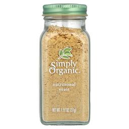 심플리 오가닉 Simply Organic, 유기농, 영양 효모, 37g(1.32oz)