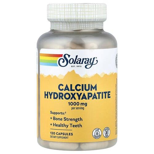소라레이 Solaray, 칼슘하이드록시아파타이트, 캡슐 120정(캡슐 1정당 250mg)