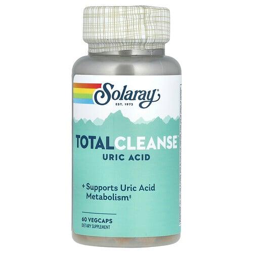 소라레이 Solaray, Total Cleanse, 요산, 베지 캡슐 60정