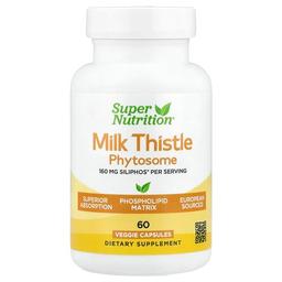 슈퍼 뉴트리션 Super Nutrition, 밀크시슬 Phytosome, 160mg, 베지 캡슐 60정
