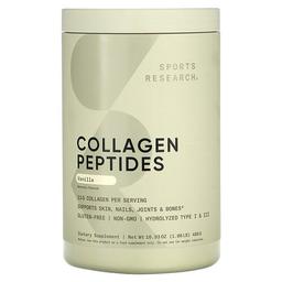 스포츠 리서치 Sports Research, 콜라겐 펩타이드, 바닐라 맛, 480g(1.06lb)