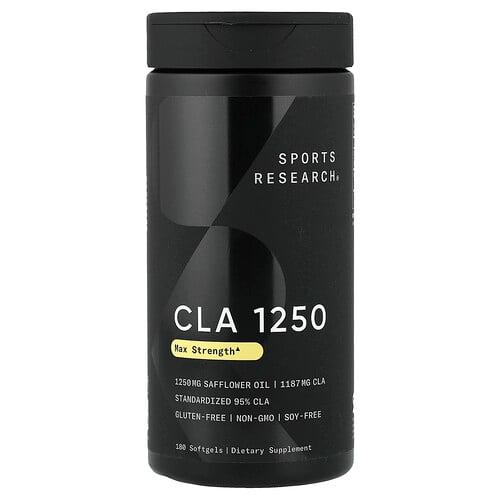 스포츠 리서치 Sports Research, CLA 1250, 소프트젤 180정 상품 이미지
