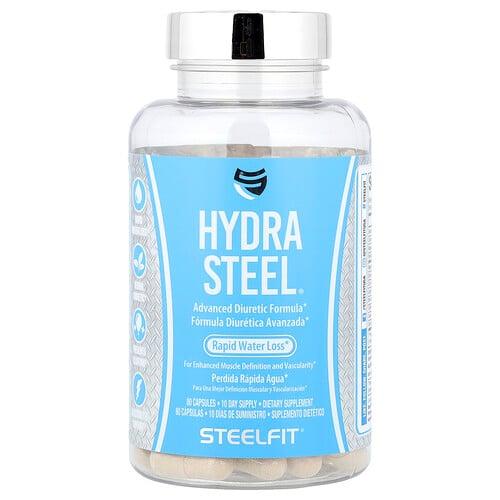 스틸핏 SteelFit, Hydra Steel®, 빠른 수분 배출 작용, 캡슐 80정 상품 이미지