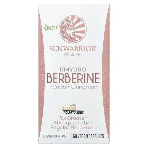 썬워리어 Sunwarrior, 쉐이프, 다이하이드로 베르베린 + 실론 시나몬, 베지 캡슐 60정 상품 이미지