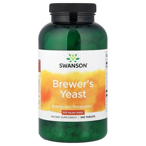 스완슨 비타민 Swanson Vitamins, 맥주 효모, 500정 상품 이미지