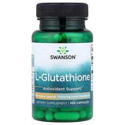 스완슨 비타민 Swanson Vitamins, l-글루타치온, 100mg, 캡슐 100정