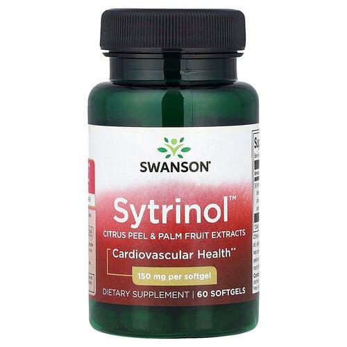 스완슨 비타민 Swanson Vitamins, Sytrinol™, 150mg, 소프트젤 60정 상품 이미지