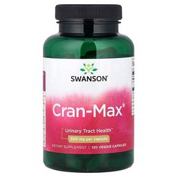 스완슨 비타민 Swanson Vitamins, Cran-Max®, 500mg, 베지 캡슐 120정