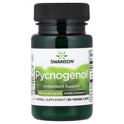 스완슨 비타민 Swanson Vitamins, Pycnogenol, 슈퍼 스트렝스, 150mg, 베지 캡슐 30정
