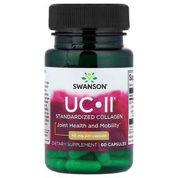 스완슨 비타민 Swanson Vitamins, UC-II® 표준화 콜라겐, 캡슐 60정