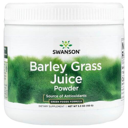 스완슨 비타민 Swanson Vitamins, 보리싹즙 분말, 150g(5.3oz)