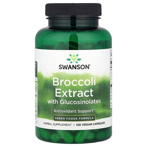 스완슨 비타민 Swanson Vitamins, 글루코시놀레이트 함유 브로콜리 추출물, 비건 캡슐 120정(캡슐 1정당 600mg)