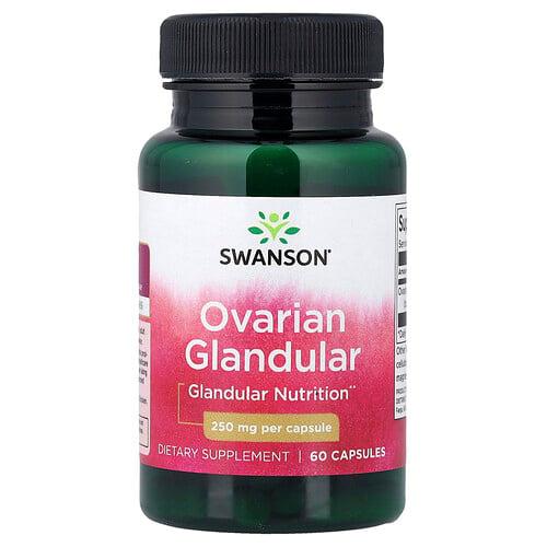 스완슨 비타민 Swanson Vitamins, 오버리안 그랜듈러, 250mg, 캡슐 60정