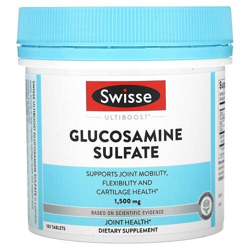 스위즈 Swisse, Ultiboost, 글루코사민 황산염, 1,500mg, 180정