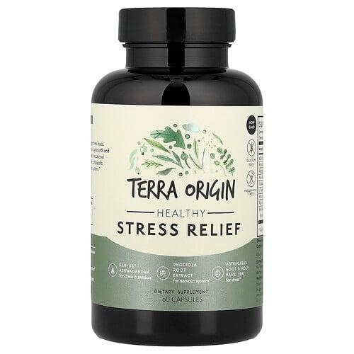 Terra Origin, 건강한 스트레스 릴리프, 캡슐 60정