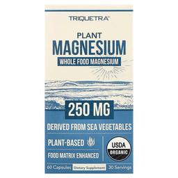 Triquetra Health, 식물성 마그네슘, 캡슐 60정