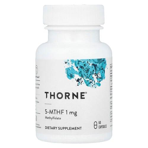 쏜 리서치 Thorne, 5-MTHF, 1mg, 캡슐 60정
