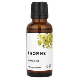 쏜 리서치 Thorne, 비타민K2, 30ml(1fl oz)