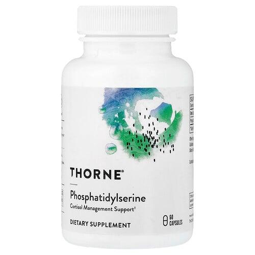 쏜 리서치 Thorne, 포스파티딜세린, 캡슐 60정(캡슐 1정당 100mg)