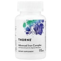 쏜 리서치 Thorne, 어드밴스드 철분 복합체, 캡슐 60정