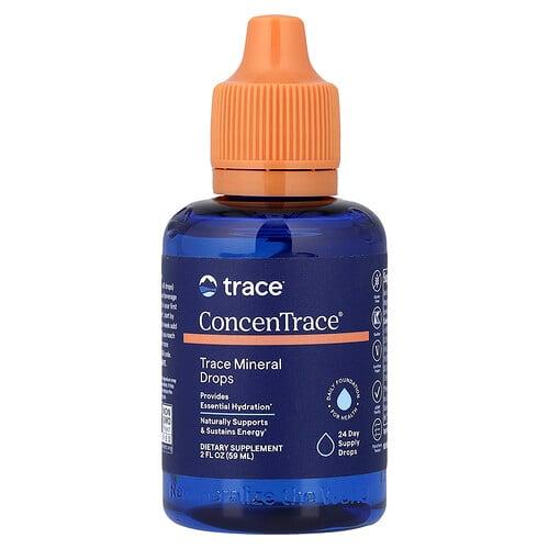 트레이스 미네랄 리서치 Trace, ConcenTrace®, 미량 미네랄 드롭, 59ml(2fl oz)