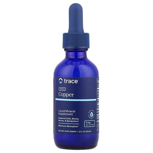 트레이스 미네랄 리서치 Trace, 이온성 구리, 59ml(2fl oz)