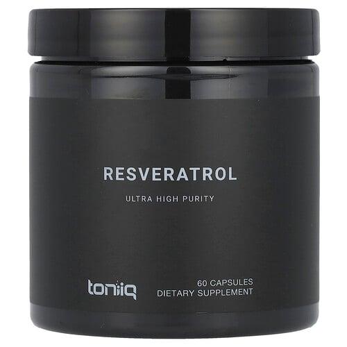 토니크 Toniiq, 레스베라트롤, 캡슐 60정(캡슐 1정당 300mg)