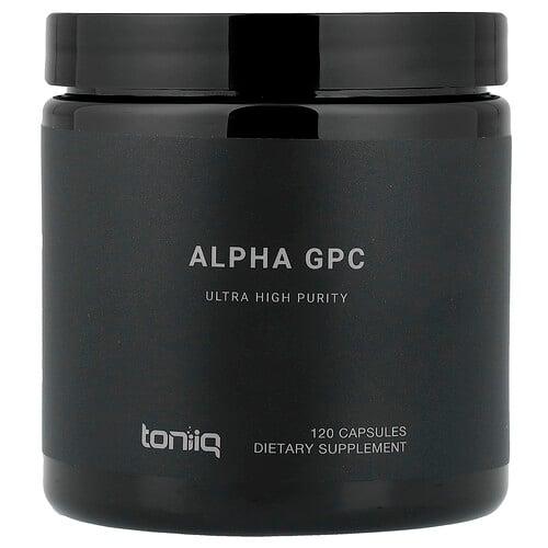 토니크 Toniiq, 알파-GPC, 캡슐 120정