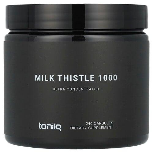 토니크 Toniiq, 밀크시슬 1000, 캡슐 240정(캡슐 1정당 500mg)