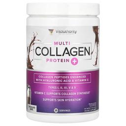 바이타소리티 Vitauthority, Multi Collagen Protein+, 초콜릿 스월 맛, 316g(11.15oz)
