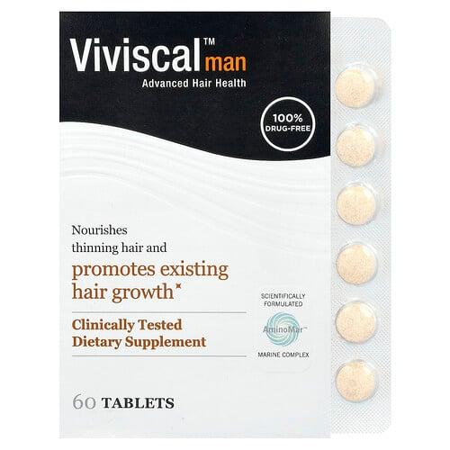 비비스칼 Viviscal, Man Advanced Hair Health, 60정