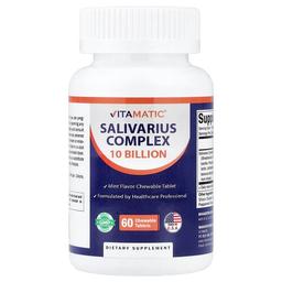 비타매틱 Vitamatic, 타액 복합체, 민트, 츄어블 60정