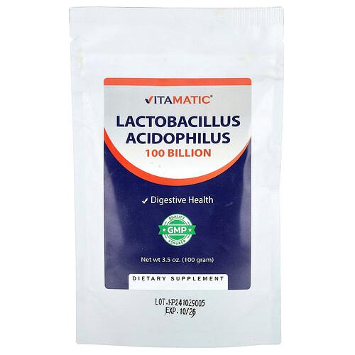 비타매틱 Vitamatic, 락토바실러스 애시도필러스, 100g(3.5oz)