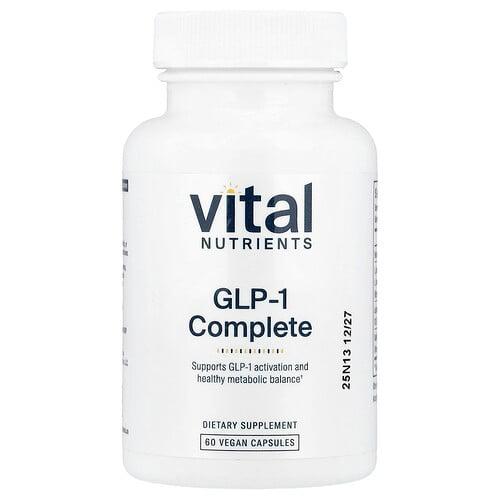 Vital Nutrients, GLP-1 Complete, 베지 캡슐 60정