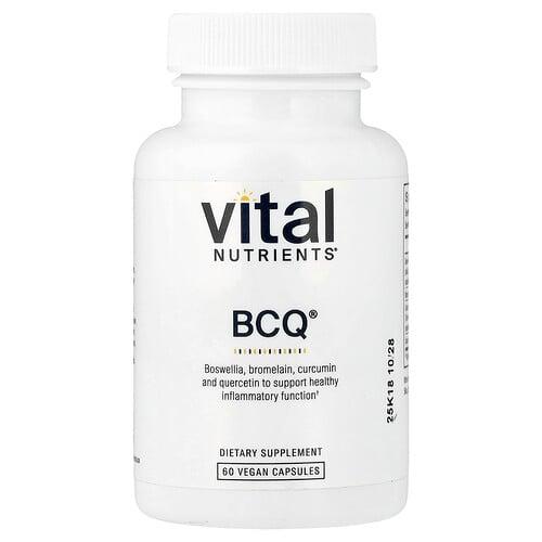 Vital Nutrients, BCQ, 베지 캡슐 60정